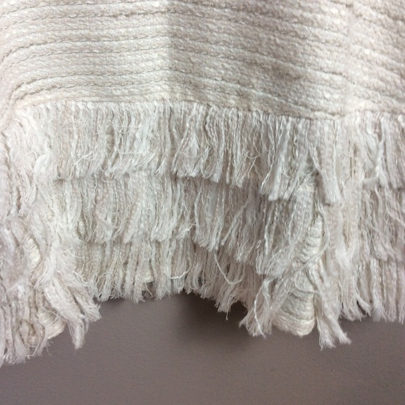 SAIL TO SABLE Cream Fringe dress - Picture 4 of 8